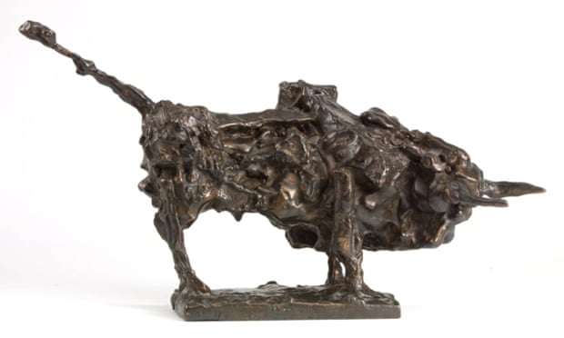 'Ridiculous and lovely' ... Bull (1955. bronze) by Robert Clatworthy (1928-2015).