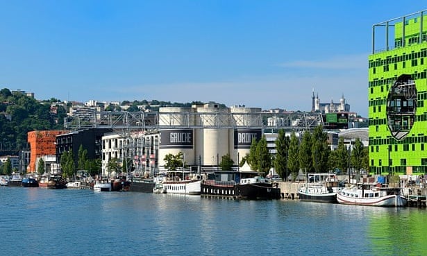 La Confluence is the scene of an ambitious regeneration project.