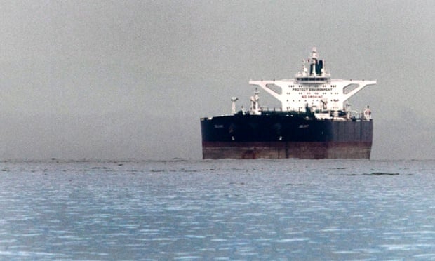 The Malta-flagged Iranian supertanker Delvar