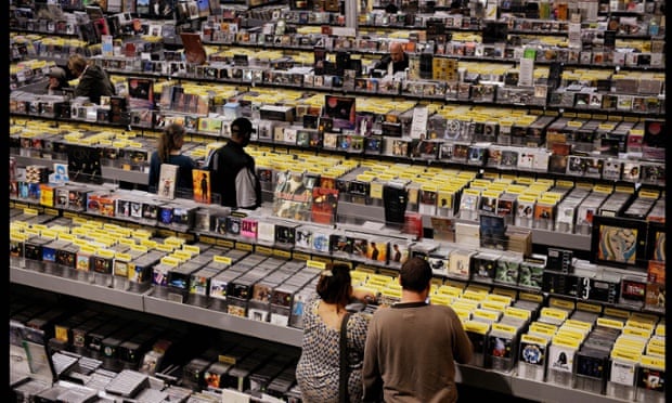 Browsing the racks: 'there's a generation of people who feel that they missed out on albums.'