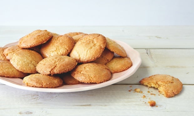 Thomasina Miers' orange blossom macaroons: 'Deliciously crunchy and gooey.'
