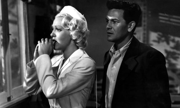 Lana Turner and John Garfield in the 1946 film version of The Postman Always Rings Twice.