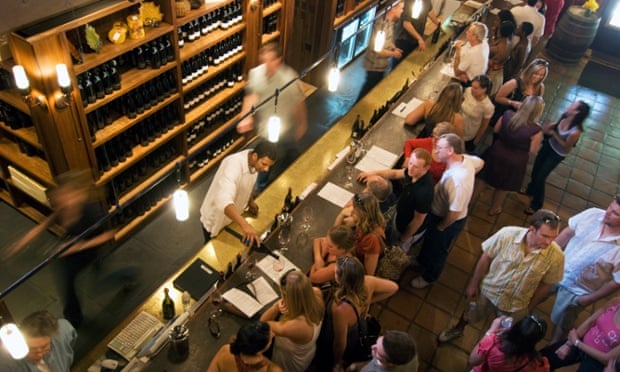 Tasting room at Buena Vista Winery.