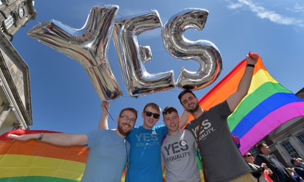 Ireland becomes first country to legalise same-sex marriage by.