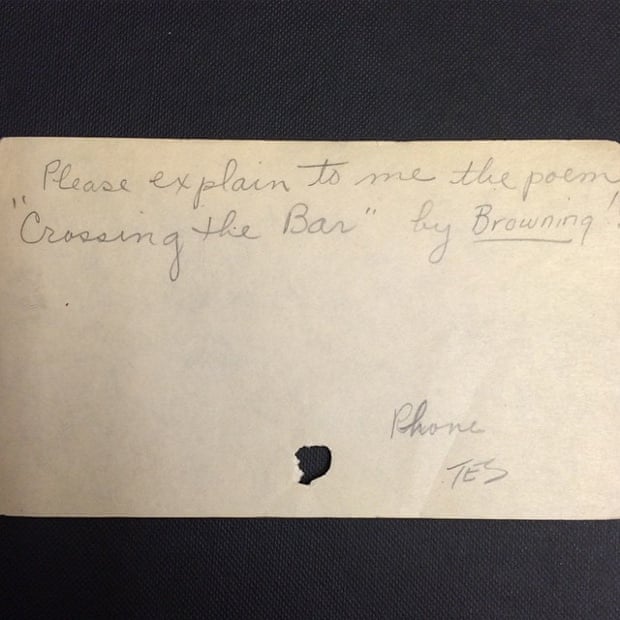 "Please explain to me the poem 'Crossing the Bar" by Browning!!"