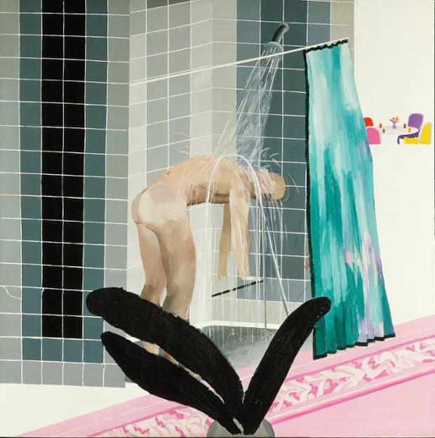 David Hockney's Man In Shower In Beverly Hills, 1964