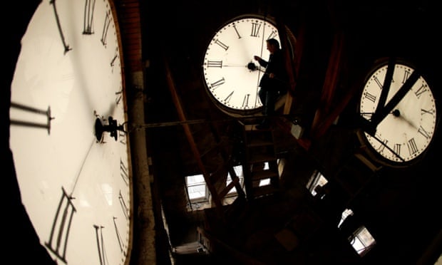 interior clock face tower