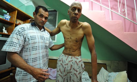 A doctor supports Cuban opposition activist Guillermo Farinas, who is on hunger strike.