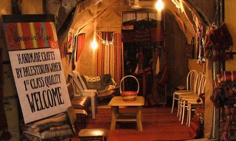 Women in Hebron shop