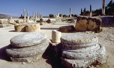 Ruins at Sebastya, Palestine