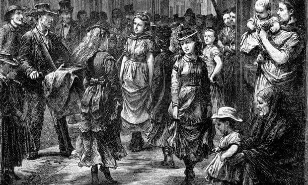 Girls ‘dancing for trade’ in the mid 1800s