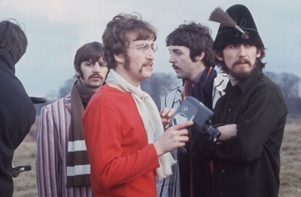 Jane Bown and The Beatles: The Beatles in Knole Park, filming The Magical Mystery Tour