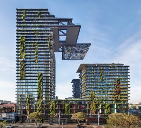 برج های برتر سال 2014 ، پارک مرکزی سیدنی، بزرگترین باغ عمودی جهان