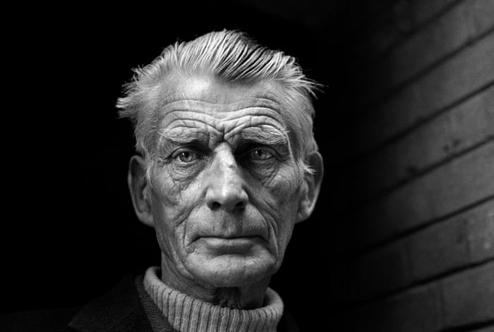 Samuel Beckett, 1976. Having thought she’d missed her quarry, Jane snuck round the back of the Royal Court Theatre, in Sloane Square, London, where after rehearsals of Beckett's Happy Days, which was part of a season celebrating his 70th birthday, she caught him exiting via the stage door