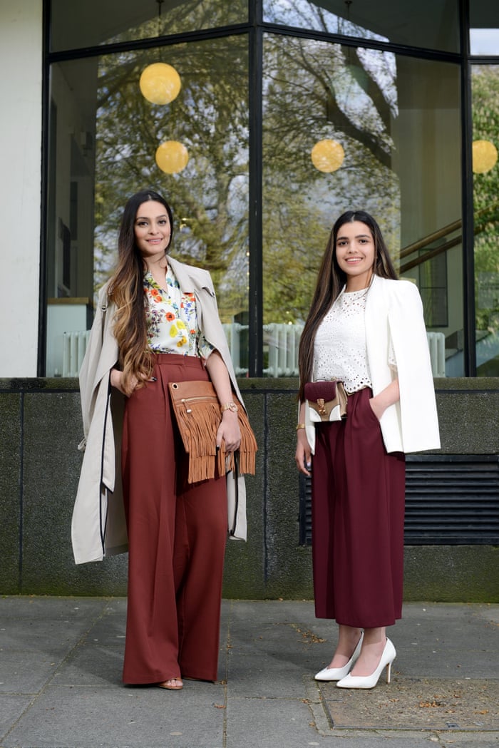 <strong>Fizza Abbas, 27, PR and Tahira Bakhtiari, 19, student</strong><br><br>Fizza: My coat and shirt are from Zara, my trousers are by ASOS and my shoes are by Sole Society.<br><br>Tahira: I’m a big fan of the style of Blake Lively. I’m inspired by how effortless and classy she is. My jacket is by Miss Selfridge, my top, belt bag and trousers are by Zara and my heels are H&amp;M.