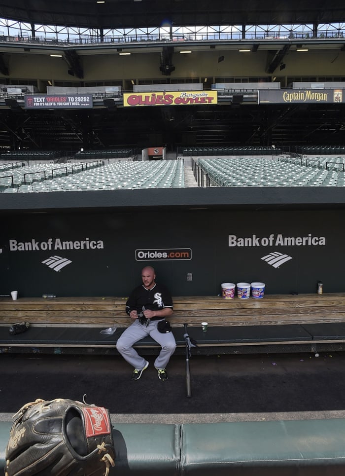 white sox orioles empty stadium