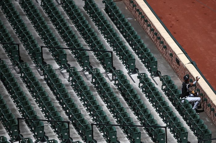 white sox orioles empty stadium
