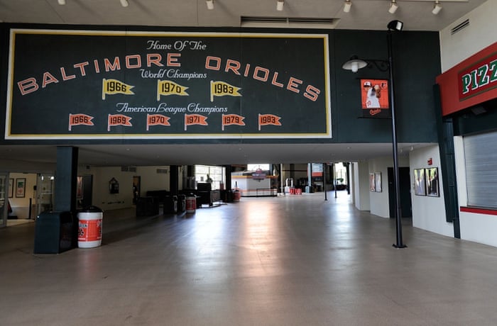 white sox orioles empty stadium