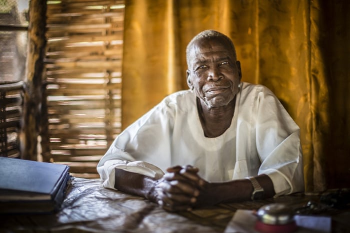 "There can be no peace without justice. For the future I am worried, as elders we are trying our best to promote peace, but no one is listening to us anymore."  Traditional Judge Chief Pasquale Udo Maktab in his office. Now 85 years old, in an independent South Sudan, the Chief has lived in Wau since his birth, during British rule. He presides over the fartit, a court for non-Dinka ethnic groups, once a week, seeing roughly 10 to 15 cases each time.  Across South Sudan customary courts operate alongside statutory courts, often dealing with what are classed as  'social' issues like marital disputes, elopement and domestic violence. In reality, however, the remit of traditional courts and their relationship to the formal legal system is often very unclear.
