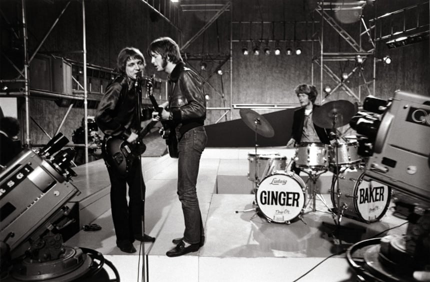 Cream perform on the TV programme Ready Steady Go in 1966