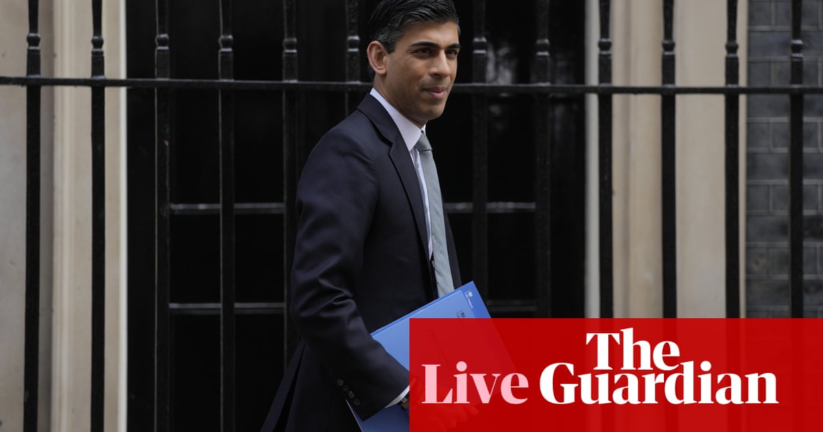 UK politics live: Sunak's call for inquiry into his own conduct fails to quell claims he may have broken ministerial code