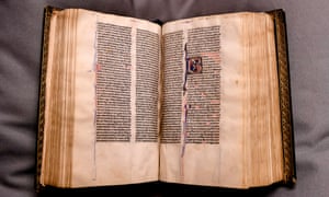 rare medieval bible returned to shelf at canterbury cathedral