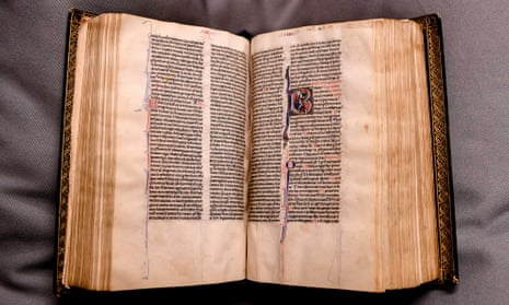 Canterbury Cathedral bought the Lyghfield bible.