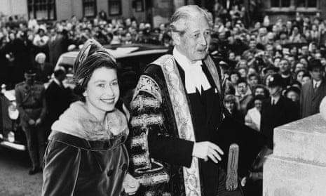 The Queen with Harold Macmillan in November 1960.