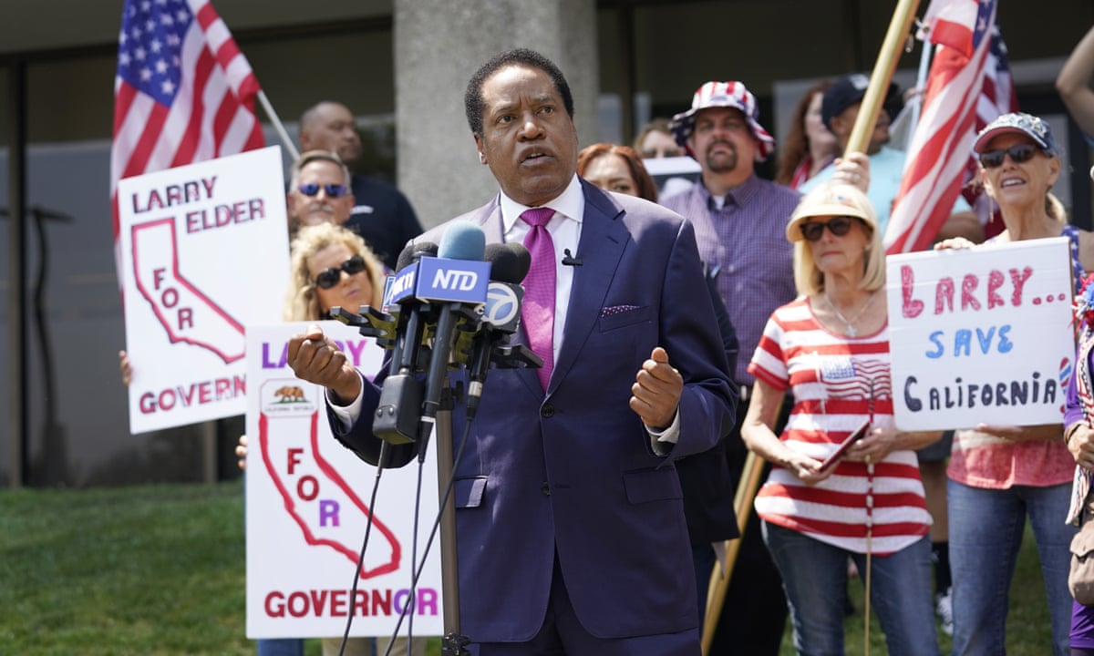A Complete Shock The Rightwing Contrarian Leading The California Recall Race California The Guardian A Complete Shock The Rightwing Contrarian Leading The California Recall Race California The Guardian