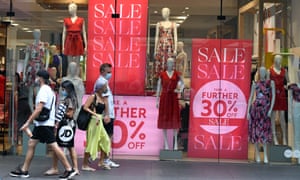 Shoppers at the Boxing Day sales at Pitt Street Mall in Sydney
