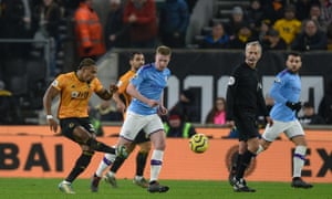 Wolves Haunting Adama Traore Is The Bad Dream Pep Guardiola Must Tackle Jonathan Wilson Football The Guardian