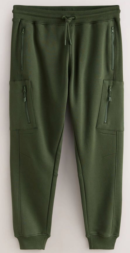 Next inclusively sized slim fit cargo joggers