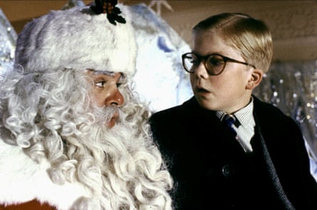 Jeff Gillen and Peter Billingsley in A Christmas Story.
