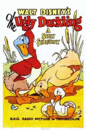A poster for Disney's 1939 Ugly Duckling