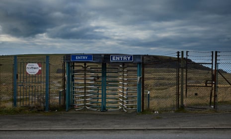 An entrance to the former Woodhouse colliery for which West Cumbria Mining has been given permission to set up a new coal mine.