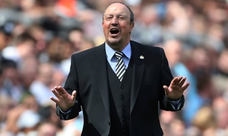 Rafael Benitez’s Newcastle take on Burnley in the Premier League on Monday night.