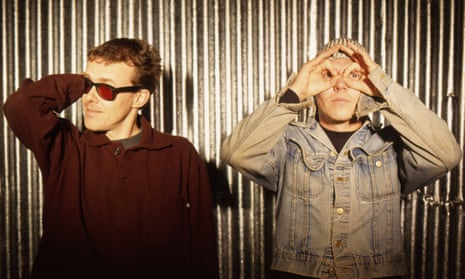 ‘Damon Albarn said one track was so loud, he felt it vibrating in his throat’ … Neil Barnes, left, and Paul Daley of Leftfield.