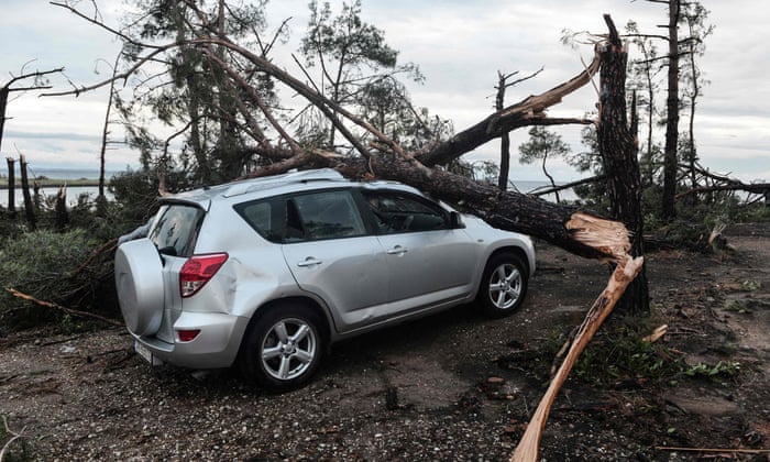 Warning Of More Severe Weather After Storm Kills Seven In Greece World News The Guardian