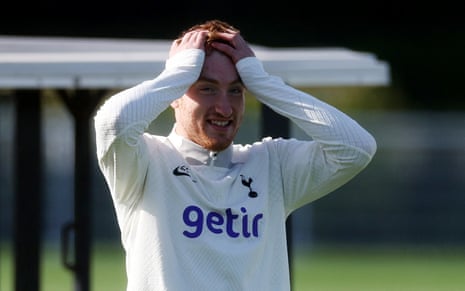 Tottenham Hotspur Swede Dejan Kulusevsky winger. 