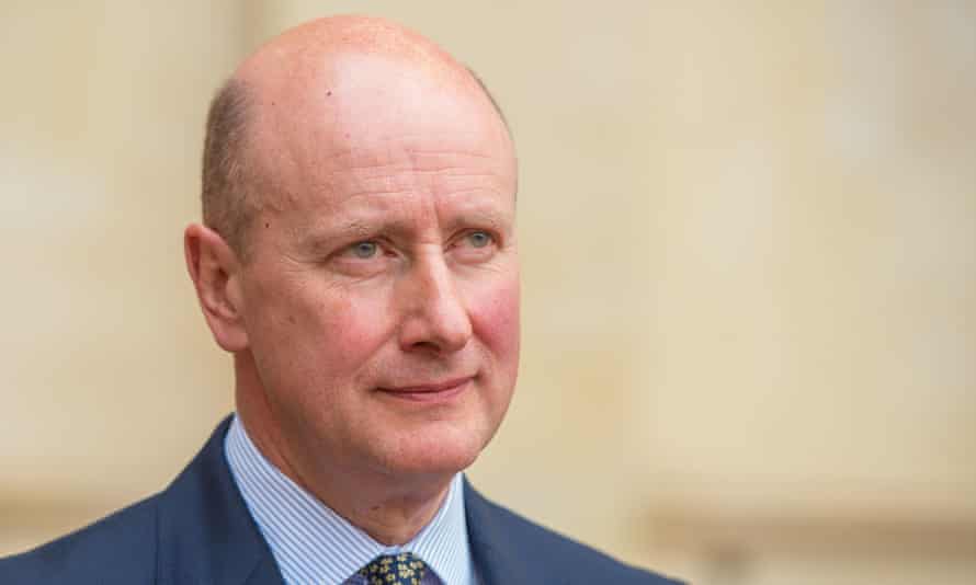 A picture of Lord Geidt, who has resigned as the independent adviser on ministerial interests.