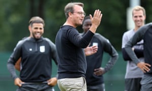 Johannes Spors at Vitesse training last July.