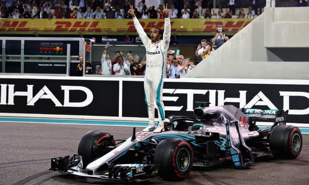 Victory in Abu Dhabi brought up Lewis Hamilton’s 73rd F1 career win.