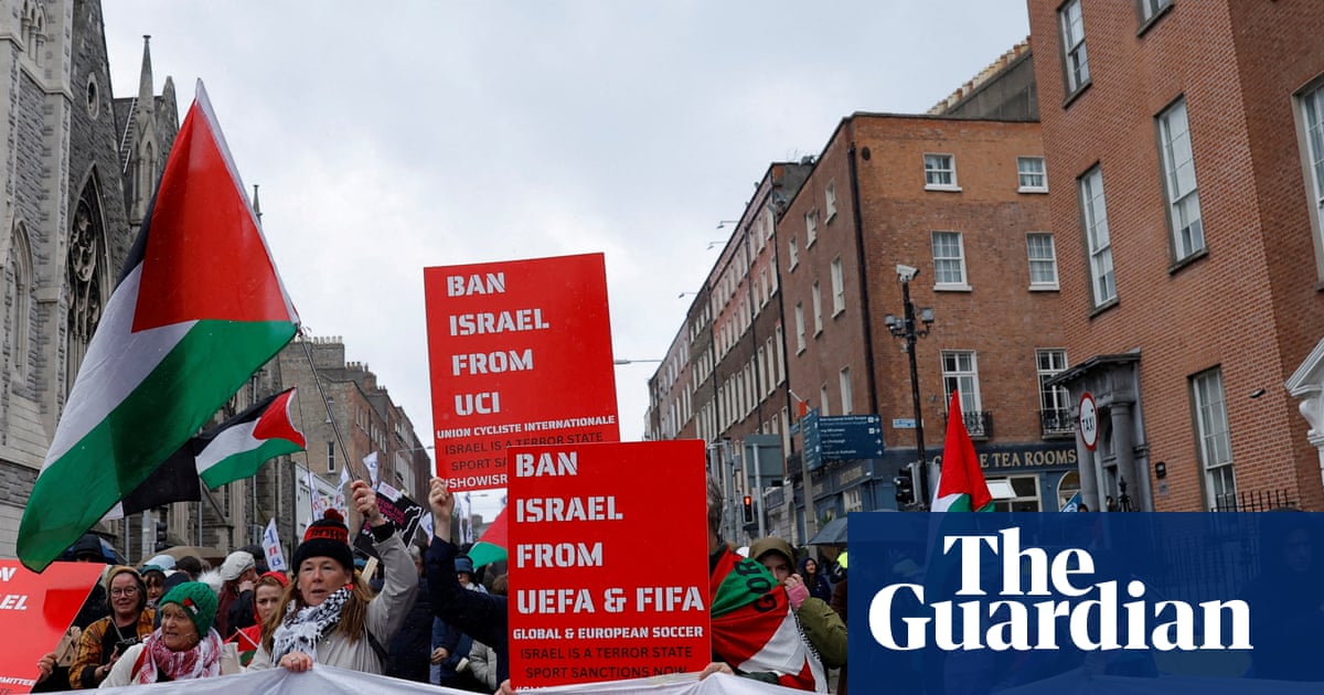 Irish football chiefs pass vote seeking Uefa ban on Israel from European competition