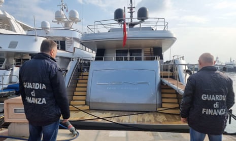 Gennady Timchenko's yacht