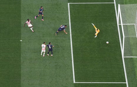 Folarin Balogun scores a deserved second goal for the USA. T