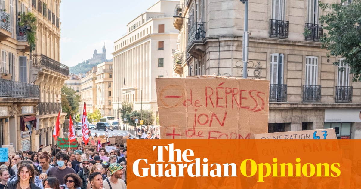 Guardian editorial says France's political class must listen to student protesters