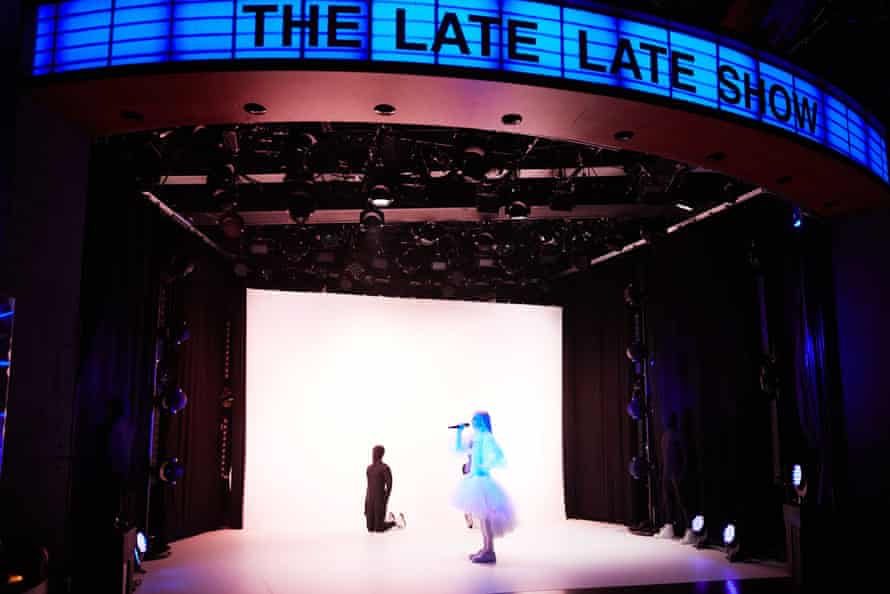 Poppy performs on The Late Late Show with James Corden in July.