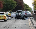 Perseguição policial termina em acidente com nove feridos em Londres