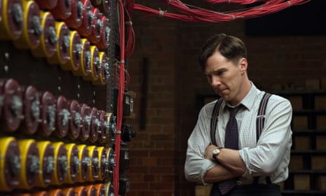 Benedict Cumberbatch as computer scientist Alan Turing in The Imitation Game.