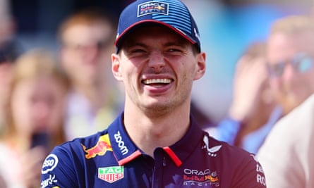 Max Verstappen at Silverstone